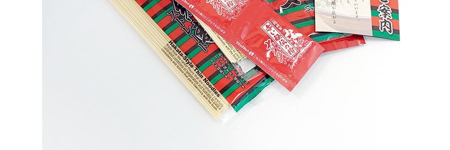 日本ICHIRAN 一蘭拉麵 博多細麵 2人食 258g 日版