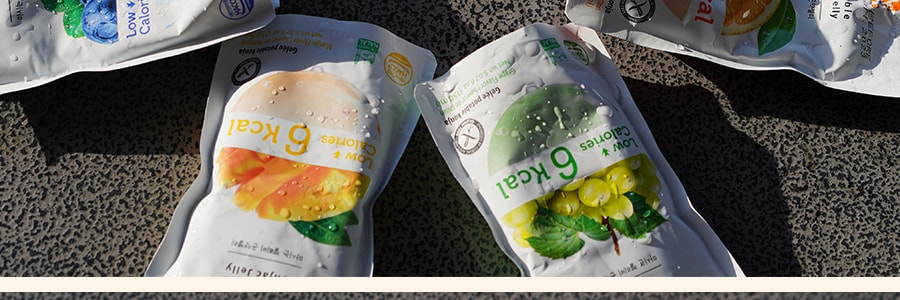 韩国JELLY.B 低卡蒟蒻果冻 代餐魔芋冻 0脂肪 0蔗糖 葡萄味 150ml 多种版本随机发货