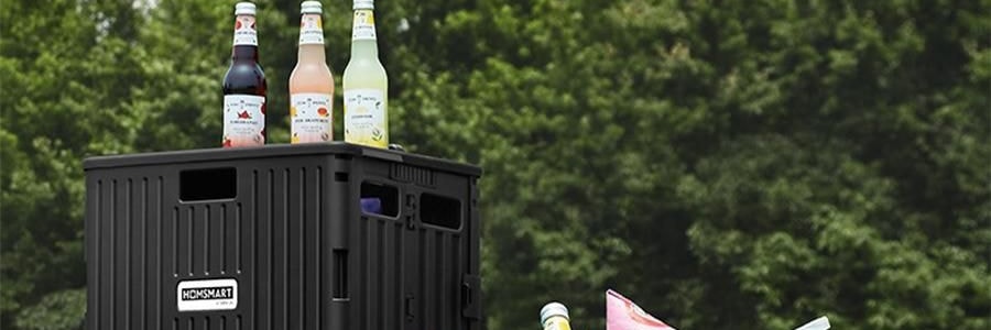 小帮手 买菜购物拉货可折叠便携轻便小推车 四轮万向轮 带盖板 65L 绿色