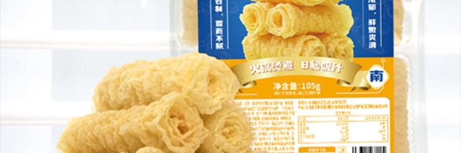 時樸黃金豆捲 腐皮捲 炸腐竹105g【火鍋麻辣燙螺螄粉食材】