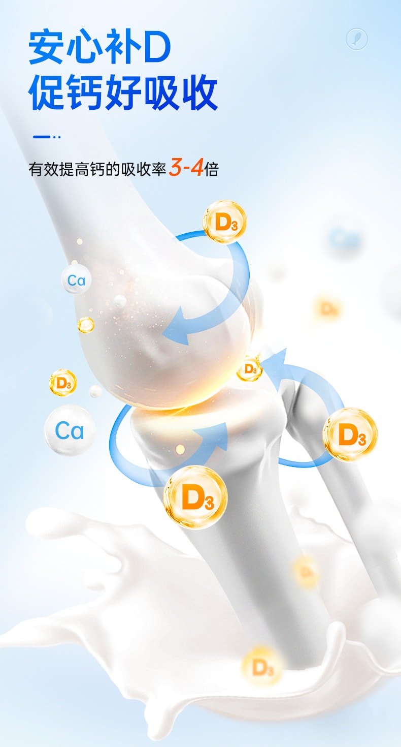 【中国直邮】 星鲨 婴幼儿维生素D滴剂(胶囊型)儿童钙片中老年补钙孕妇vd维生素 30粒/盒