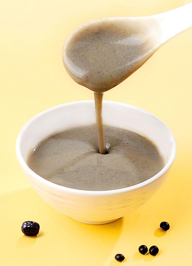 【中国直邮】 北京同仁堂 五黑豆浆粉    210g 0糖养发生黑发