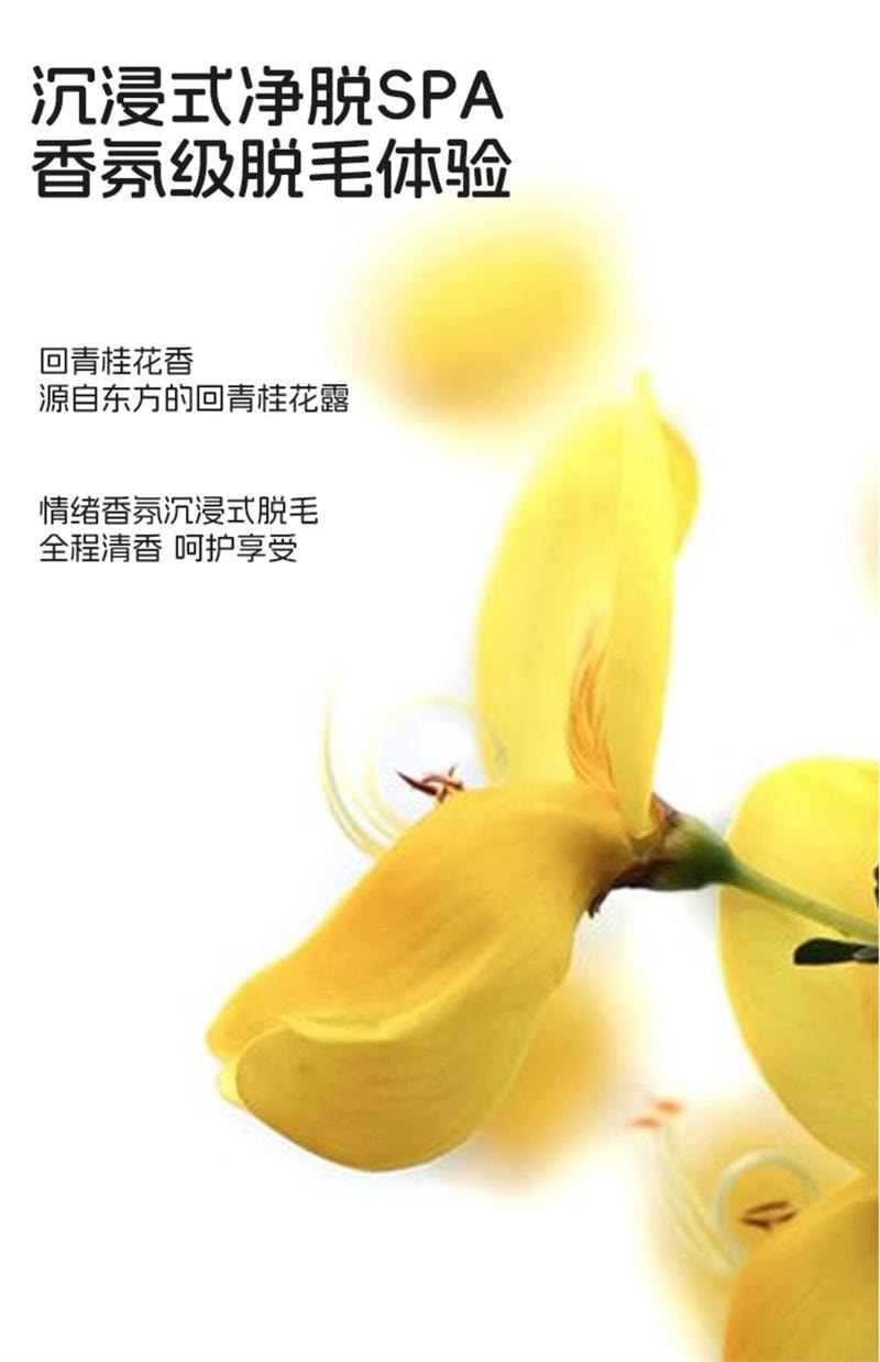 【中国直邮】  亲太太 黄胖子温和脱毛膏去全身男女腋下神器  100ml 1支