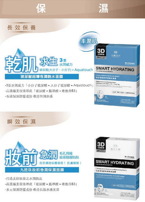 【UGLEE】Super Hydrated Hyaluronic Mask 1PC Ship from USA
