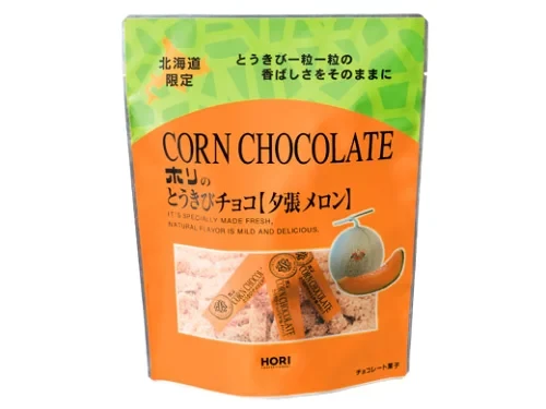 【日本直邮】  北海道HORI 玉米巧克力棒  哈密瓜巧克力味 10枚装   北海道特产