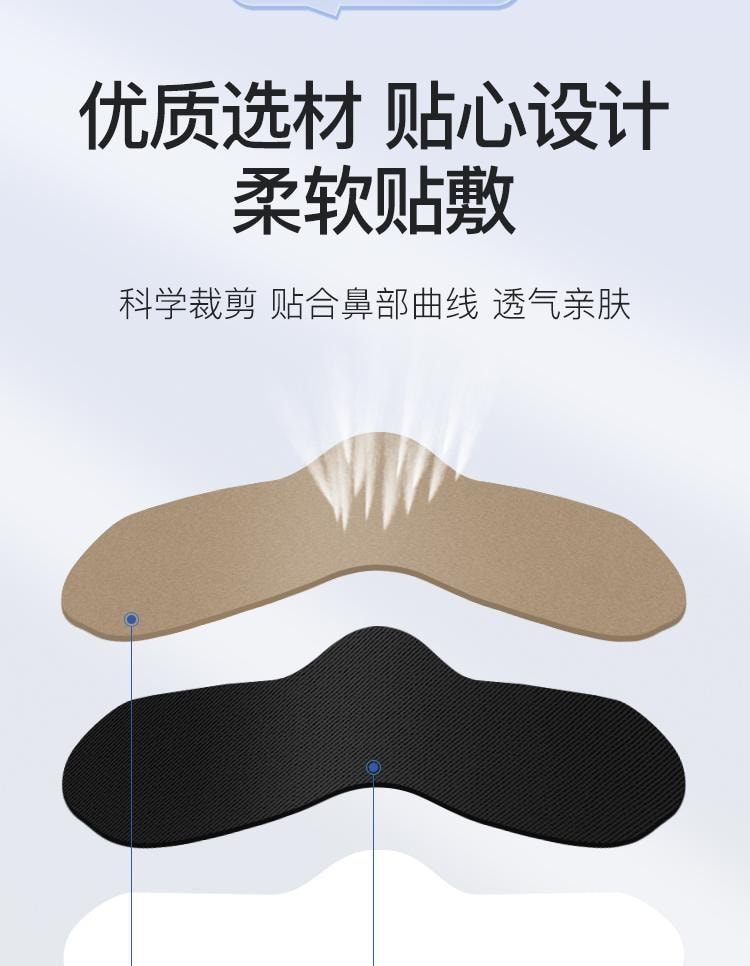 【中國直郵】 北京同仁堂 鼻炎貼 兒童成人感冒鼻塞通鼻神器過敏性鼻炎通氣鼻貼 10貼/盒(鼻炎專用)