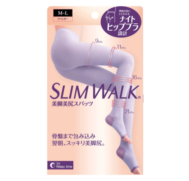 日本 SLIMWALK 美腿美臀连裤袜  M-L 1pc