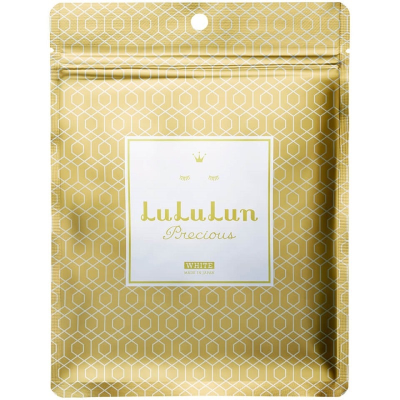 日本 LULULUN 弹力润泽金色面膜 7sheets