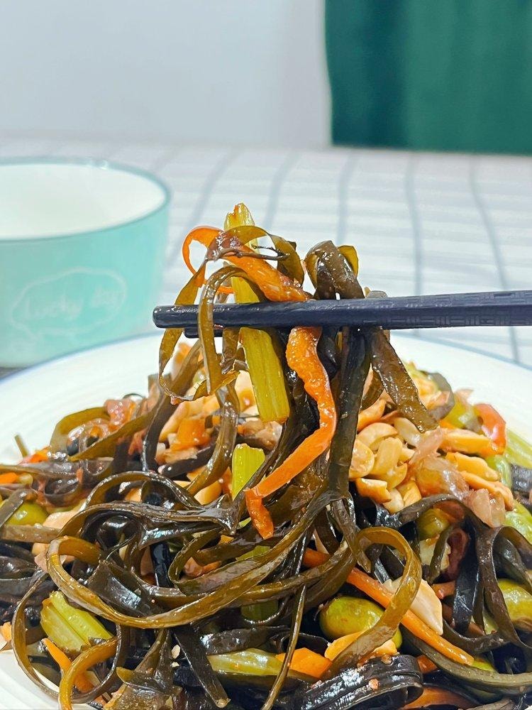 远方好物 【火锅搭子 霞浦食客有机压缩海带丝 (16gX10)】 15倍左右泡发率 0防腐0钠配方 真空包装更好保存