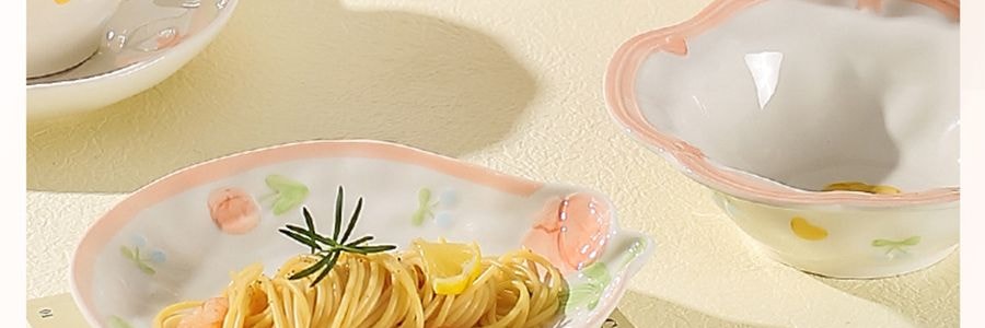 川島屋 小清新餐具 雙耳碗 7''