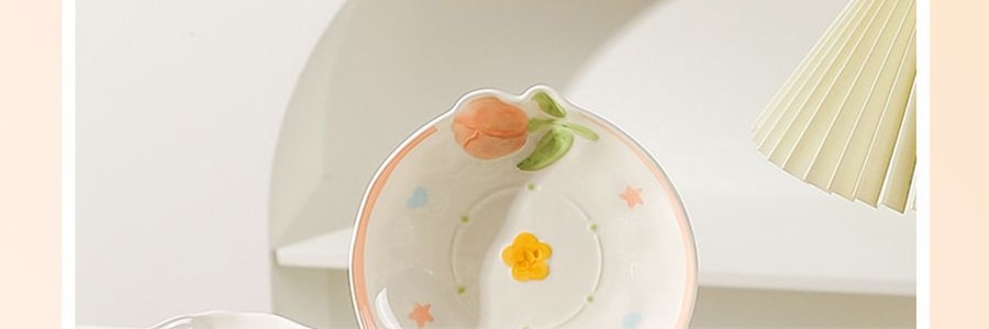 川島屋 小清新餐具 雙耳碗 7''