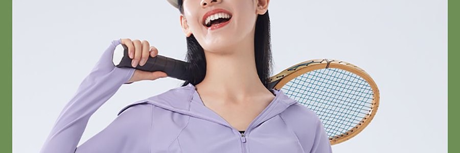 BENEUNDER蕉下 女士凉感防晒衣防晒服 运动上衣 修身款 UPF50+ 霜奶白 165/88A L码 【国内尺寸 码数偏小】【杨幂同款】