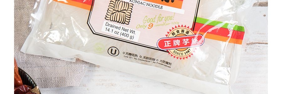 康而爽 健康芋絲 400g 低卡營養代餐