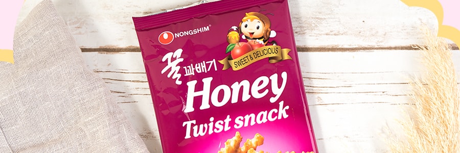 韓國NONGSHIM農心 天然蜂蜜小麥脆條 75g