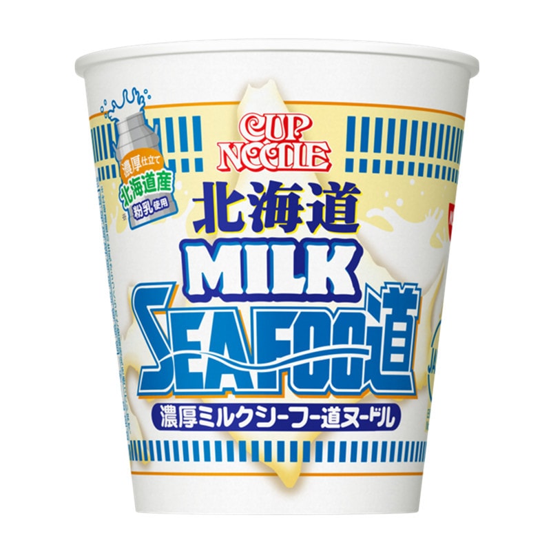 【日本直郵】日本NISSIN日清 北海道限定 牛奶海鮮杯麵 81g