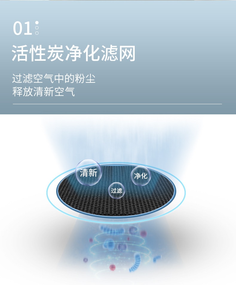 中国直邮 Coopever 2.4L大容量喷雾器加湿器 纳米细雾 七彩夜灯 粉色