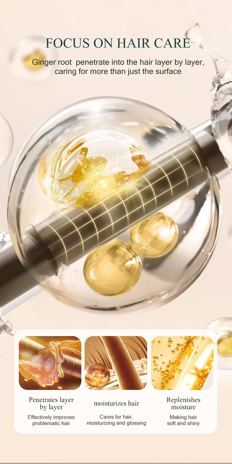 Sipimo詩碧曼 薑根護髮乳 直接作用於頭皮改善頭髮乾枯 薑黃素深層滋養毛囊可塗抹於頭皮 防斷髮強韌髮根 產後脫髮專用 460ml