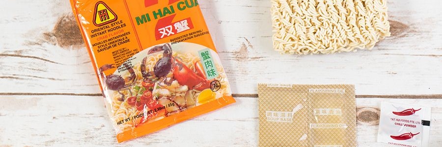 達輝 雙蟹泡麵 蟹肉口味 85g