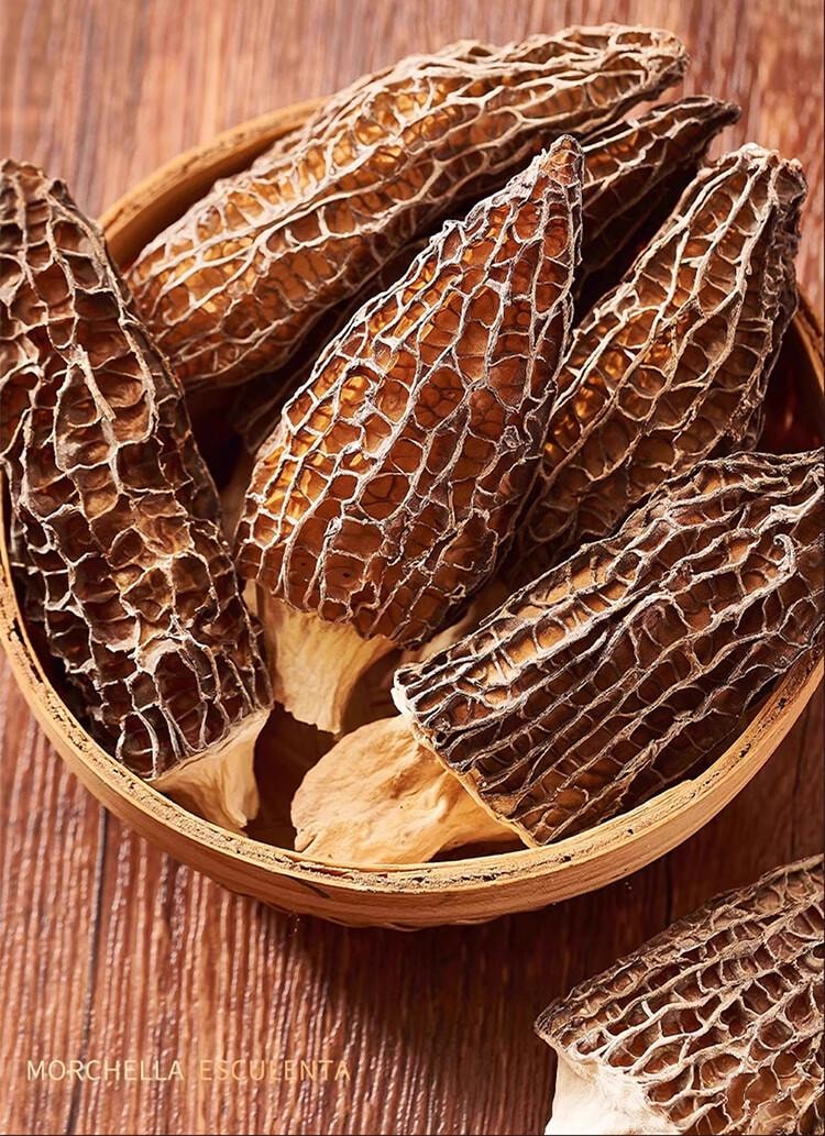 【中国直邮】 醉语阁 头茬羊肚菌  山珍干货滋补精 菌菇炖鸡煲汤材料 火锅食材 1 包