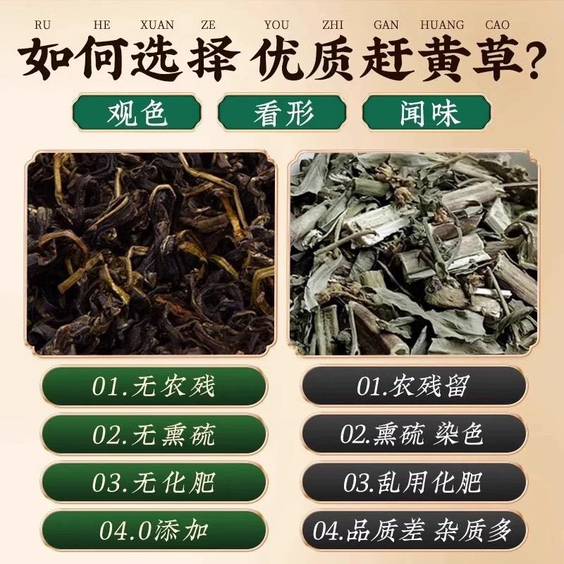 【中國直郵】 北京同仁堂 趕黃草 30g