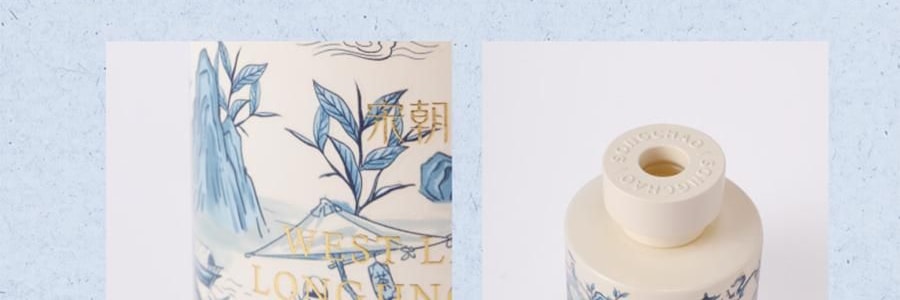 宋朝 西湖十景无火香薰 青花瓷器香氛 天然大豆蜡 芬芳疗愈 西湖龙井 120ml