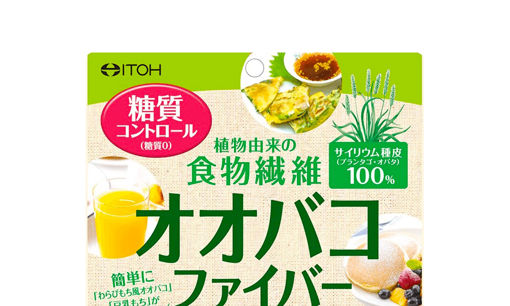 日本ITOHKAMPO 井藤漢方製藥 低熱量控製糖減重車前草纖維 160g