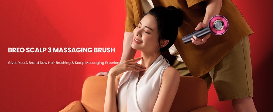 Scalp3 Scalp Massager With Red Light To Care For Your Scalp With IPX7 Waterproof Black black BFCM On Sale