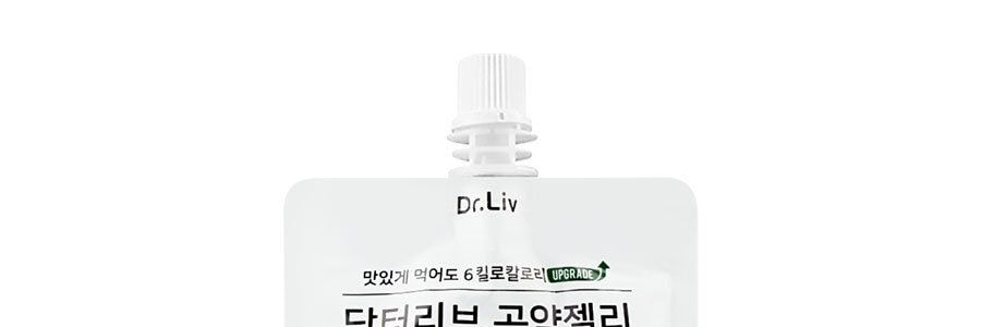 韓國DRLIV 低糖低卡魔芋果凍 綠葡萄口味 150g x10 個 代餐 膳食補充品 滿滿的飽足感