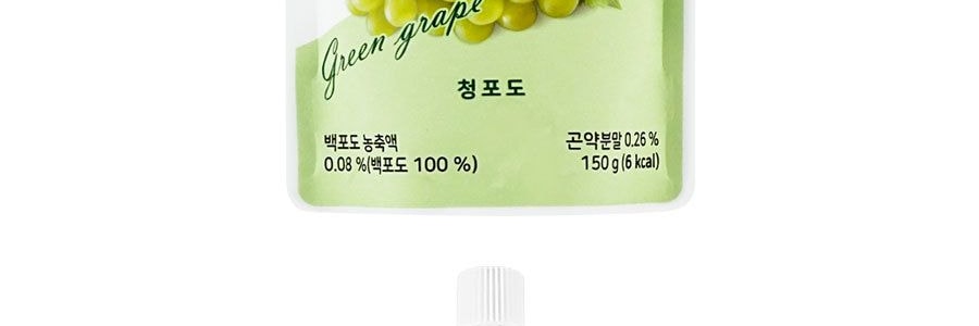 韓國DRLIV 低糖低卡魔芋果凍 綠葡萄口味 150g x10 個 代餐 膳食補充品 滿滿的飽足感