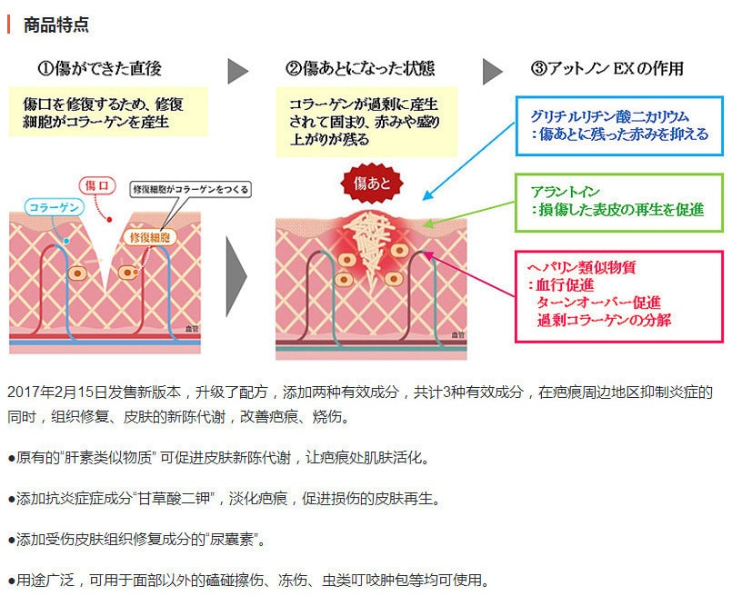 [日本直邮]日本 KOBAYASHI小林制药 淡化疤痕膏 EX 15g