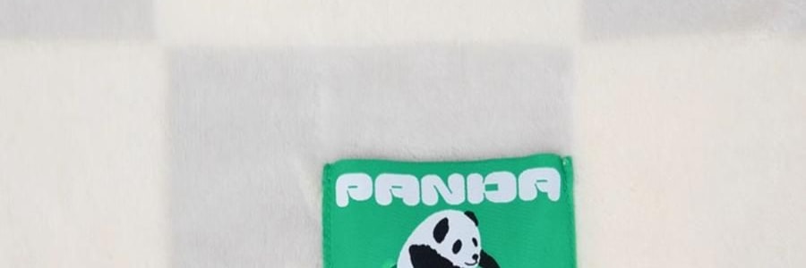 THE BEAST野兽派 旅行小憩套装 毯子帆布袋颈枕 熊猫嘭嘭PANDA POMPOM 