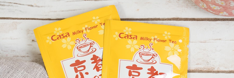 台湾CASA卡萨 京都原味奶茶 10包入 250g