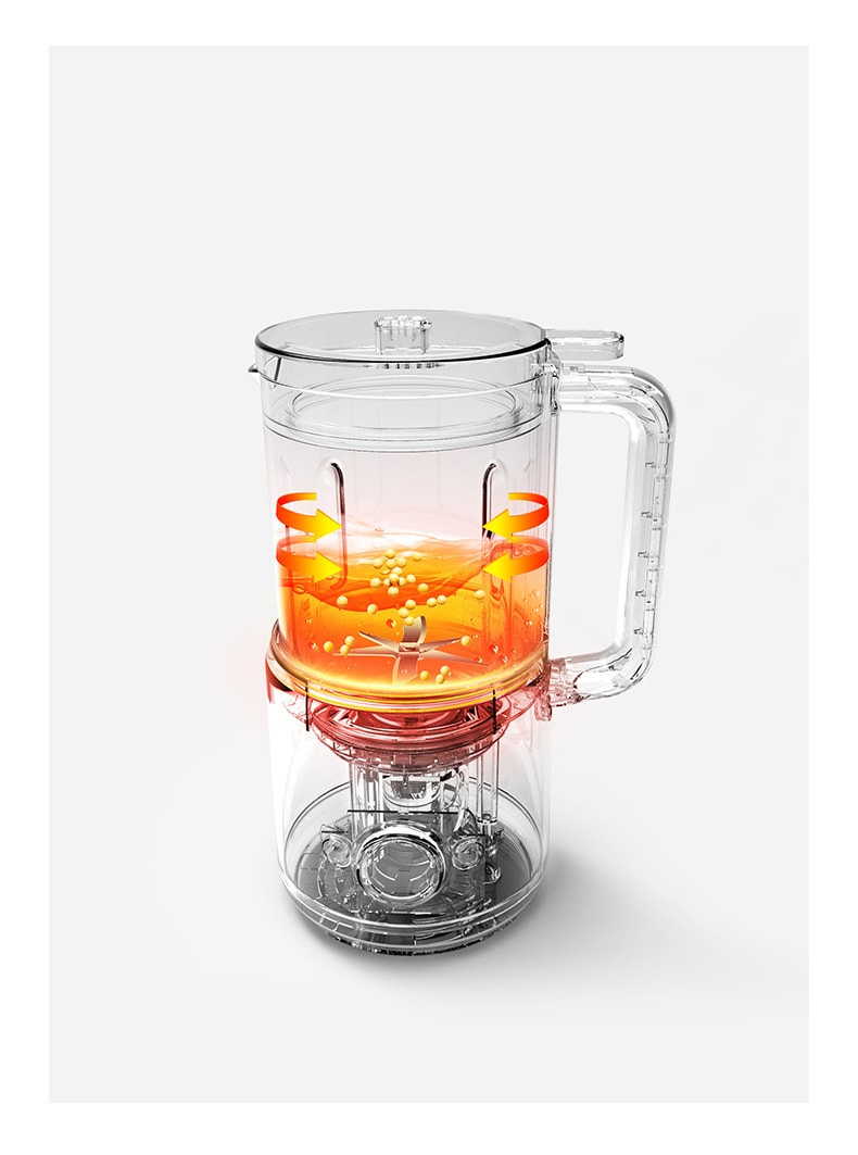 【中國直郵】OLAYKS 家用小型多功能靜音迷你破壁機豆漿機 600ml