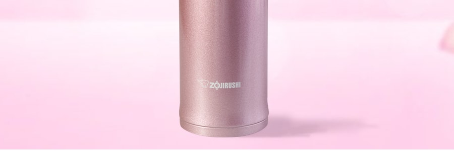 日本ZOJIRUSHI像印 不鏽鋼保溫瓶保溫杯 真空保冷 #粉紅 480ml SM-JHE48-PR