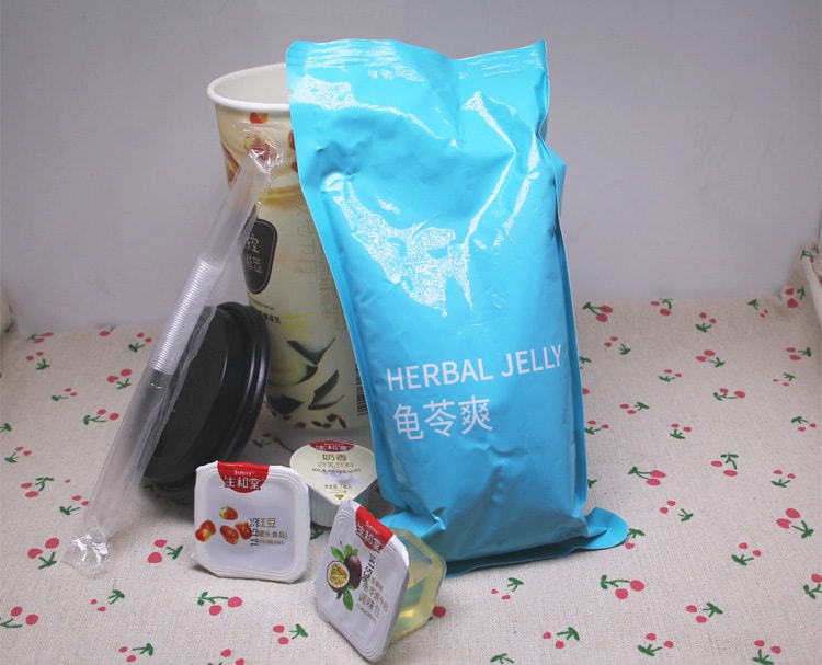 Herbal Jelly with Milk Tea Original Flavor 390g
