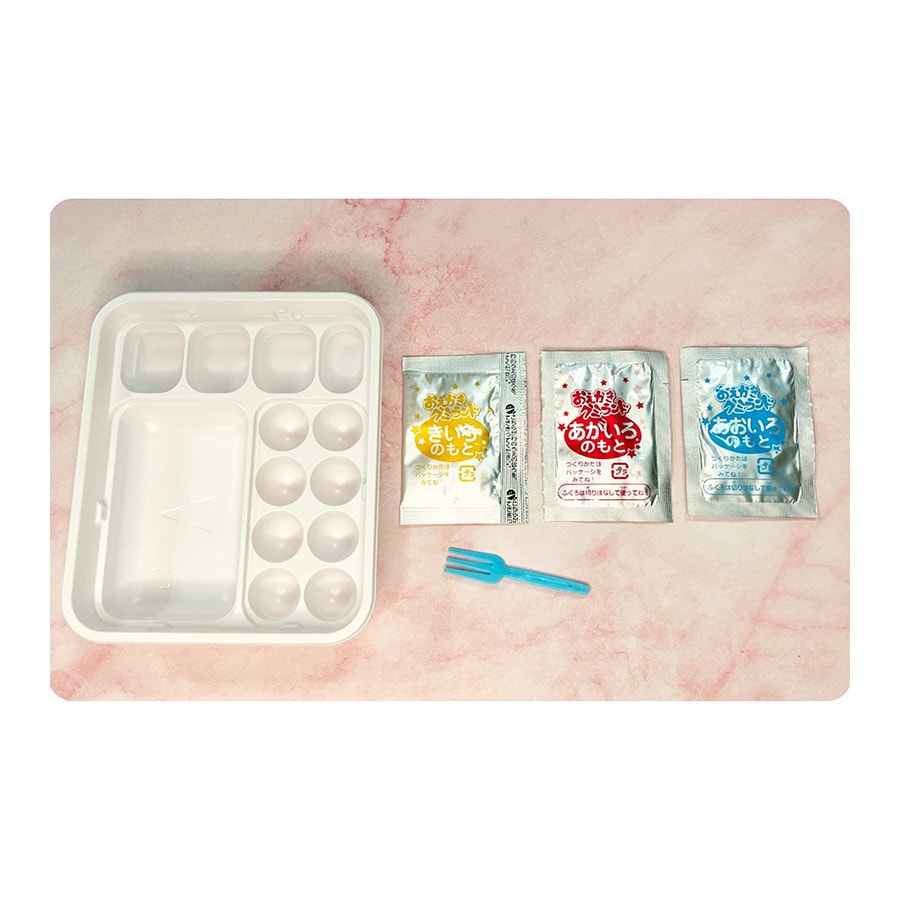 【日本直郵】KRACIE肌美精 兒童食玩 七彩調色盤 DIY手工糖果 27g