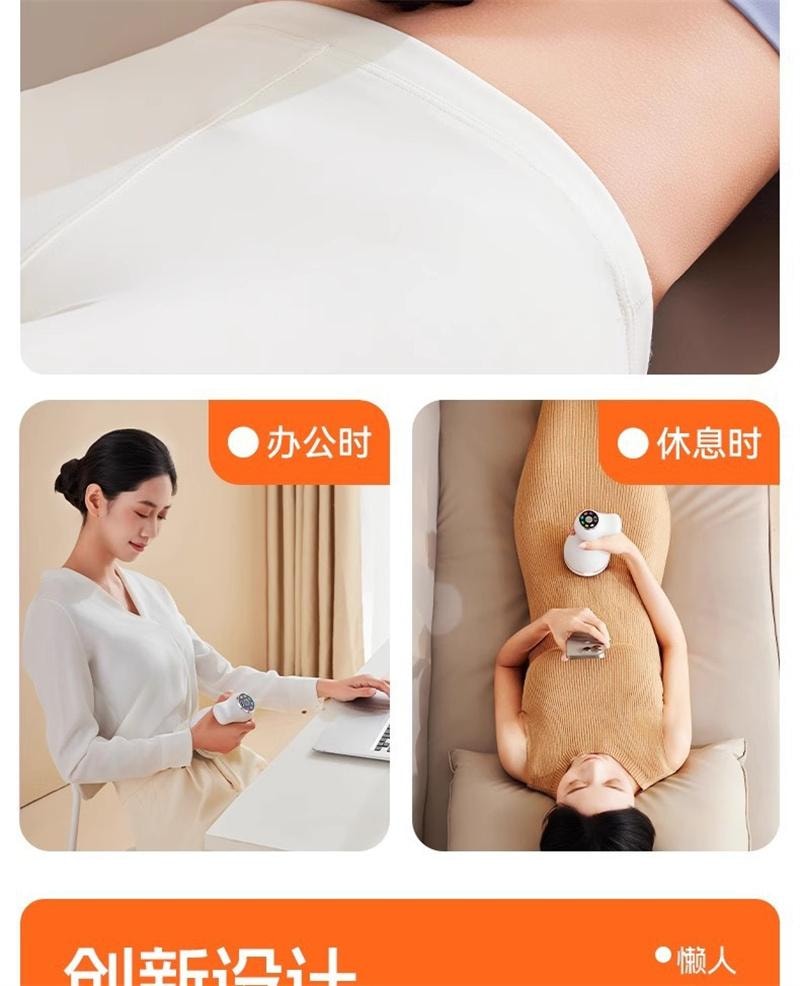 【中国直邮】 HYUNDAI 甩脂机抖抖机全身瘦肚子神器推脂器腰部赘肉燃脂震动 顶配款 1个装