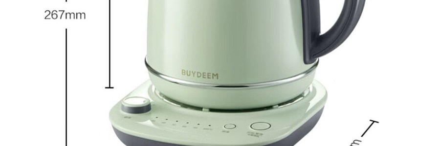 【立减$11到手价$98.99】BUYDEEM北鼎 调温电水壶 高颜值烧水壶K740 小鹅黄