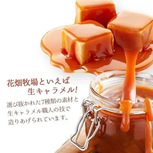 【日本直邮】  北海道花田牧场  手工生奶糖糖果 64g 北海道特产