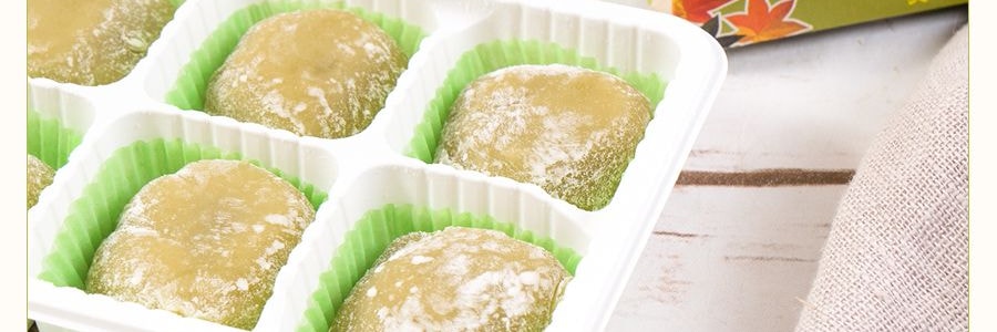 台灣皇族 日式及風麻薯 抹茶味 210g