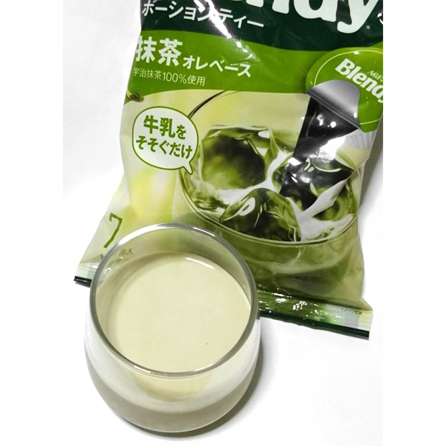 日本 AGF Blendy 濃縮膠囊 抹茶 6枚入