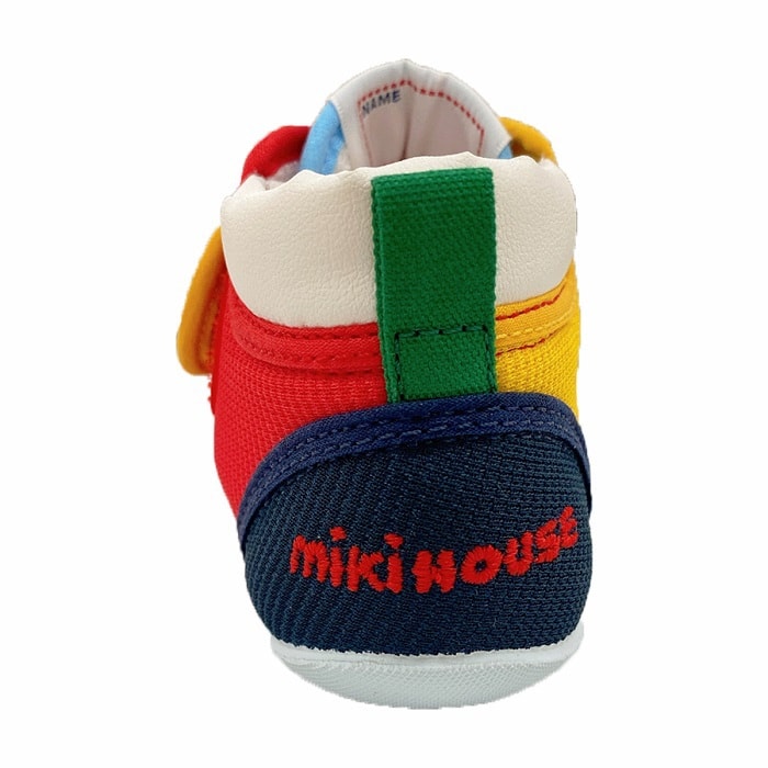 【日本直邮】MIKIHOUSE|| 儿童一段经典学步鞋 获奖童鞋 ||新版拼色 11.50cm 1双