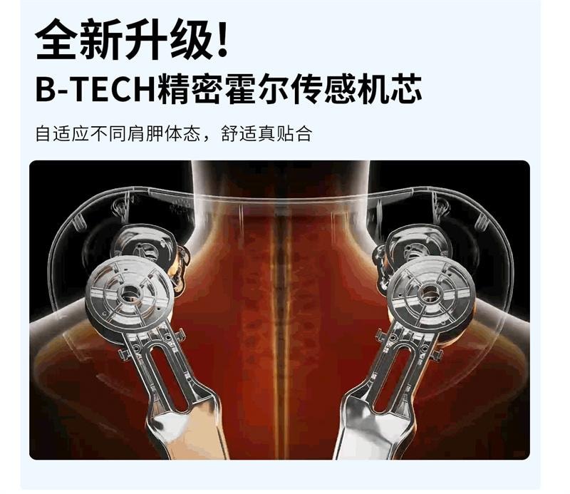 【中国直邮】 妙界 R5肩颈按摩仪揉捏开肩金推手背部腰部按摩器 海盐灰 1个