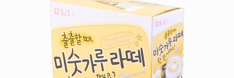 韓國DAMTUH丹特 烤穀物拿鐵 隨身包飲品 12包入 240g