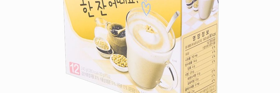 韓國DAMTUH丹特 烤穀物拿鐵 隨身包飲品 12包入 240g