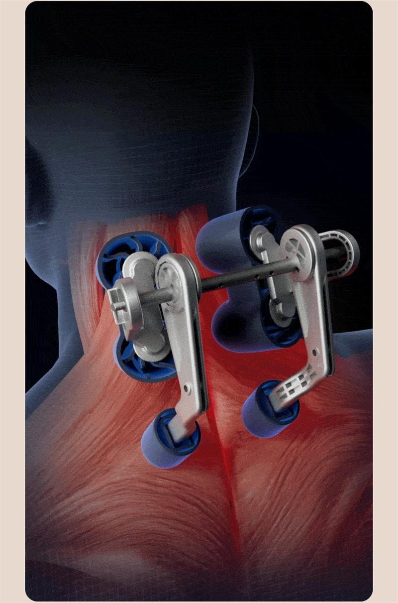 【中国直邮】 倍轻松 肩颈按摩仪揉捏斜方肌颈椎按摩器脖子N5mini 1台
