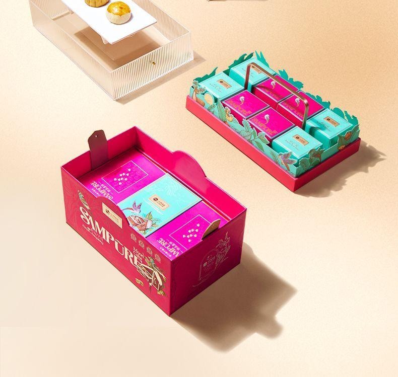 【中国直邮】 臻味坊 鲜品呈祥中秋月饼礼盒  1.69kg  新式健康中秋月饼礼盒2025款高端礼品蛋黄流心