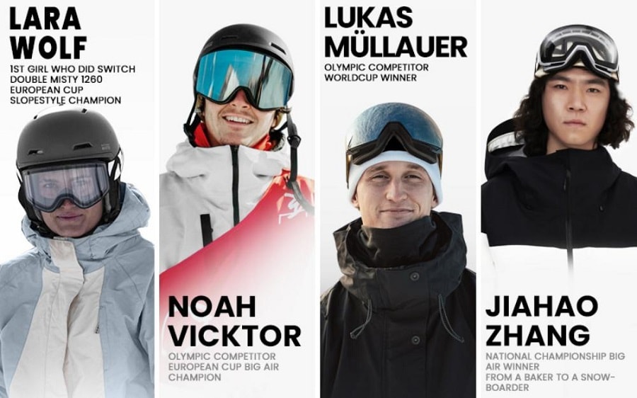 滑雪必備PRO雪地眼鏡+鏡片套裝OutdoorMaster 美國國家滑雪隊的官方合作品牌 男女通用 —黑灰色鏡框VLT 10%灰色鏡片+VLT 99%透明鏡片