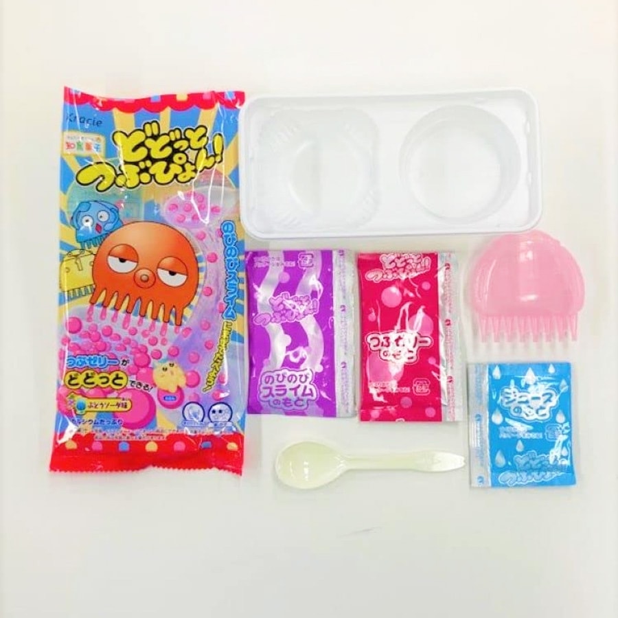 【日本直邮】KRACIE 肌美精 儿童食玩DIY 迷你章鱼冻粒子八爪鱼糖果丸子 18g