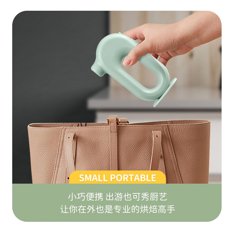 【中國直郵】親太太電動打蛋打發奶油器家用烘焙工具 綠色雙棒款